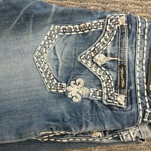 Miss Me boot cut jeans size 26 x 31
